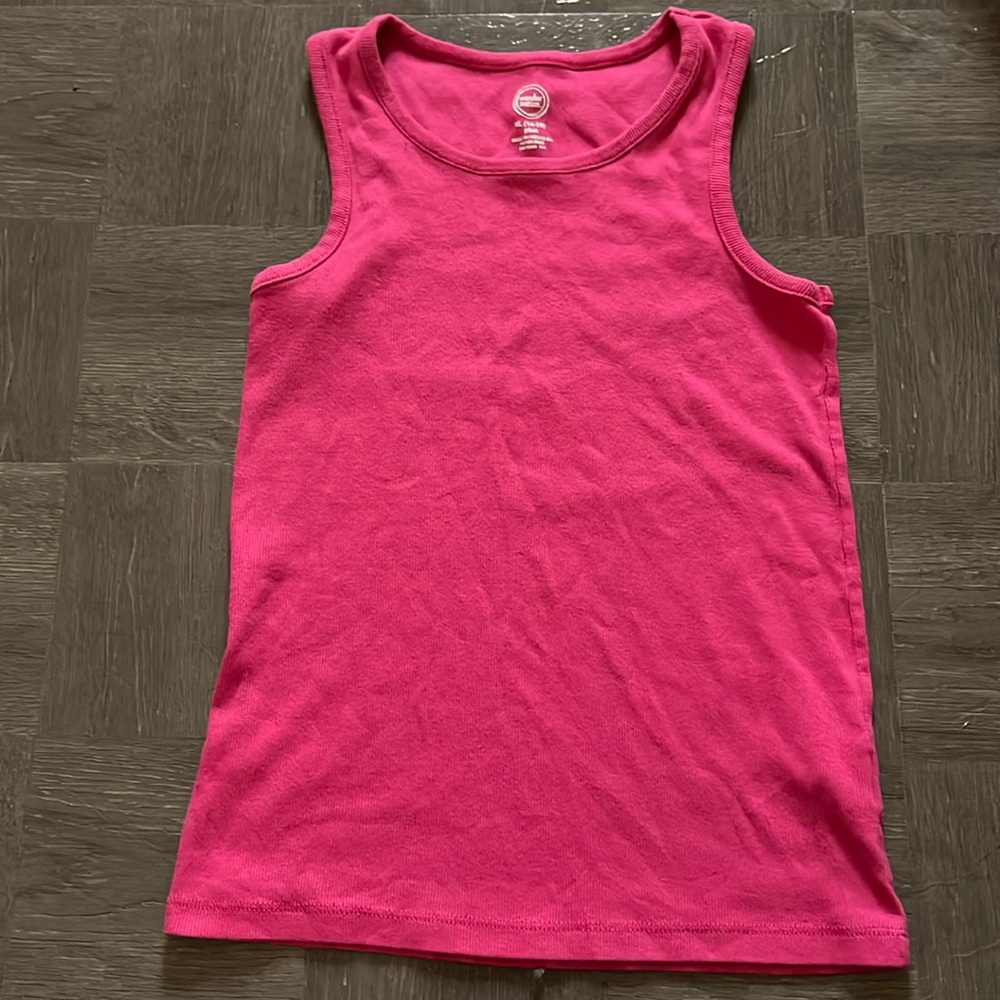 Wonder Nation Pink Tank Top, size XL(14-16)